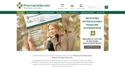 Desktop Screenshot of pharmacieservais.be